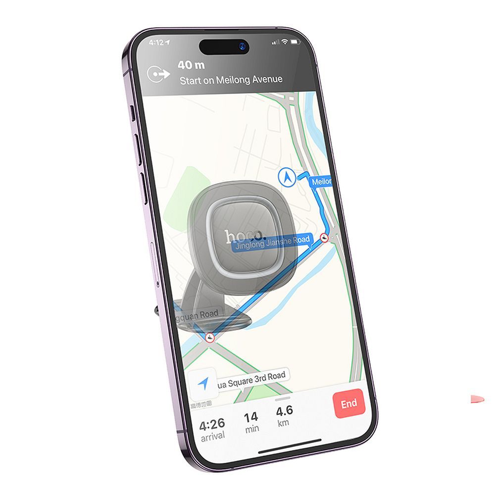 Magnetisk Bilholder HOCO H73, Universal, Grå