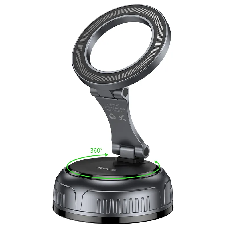 Magnetisk Bilholder HOCO H92, Universell, Grå