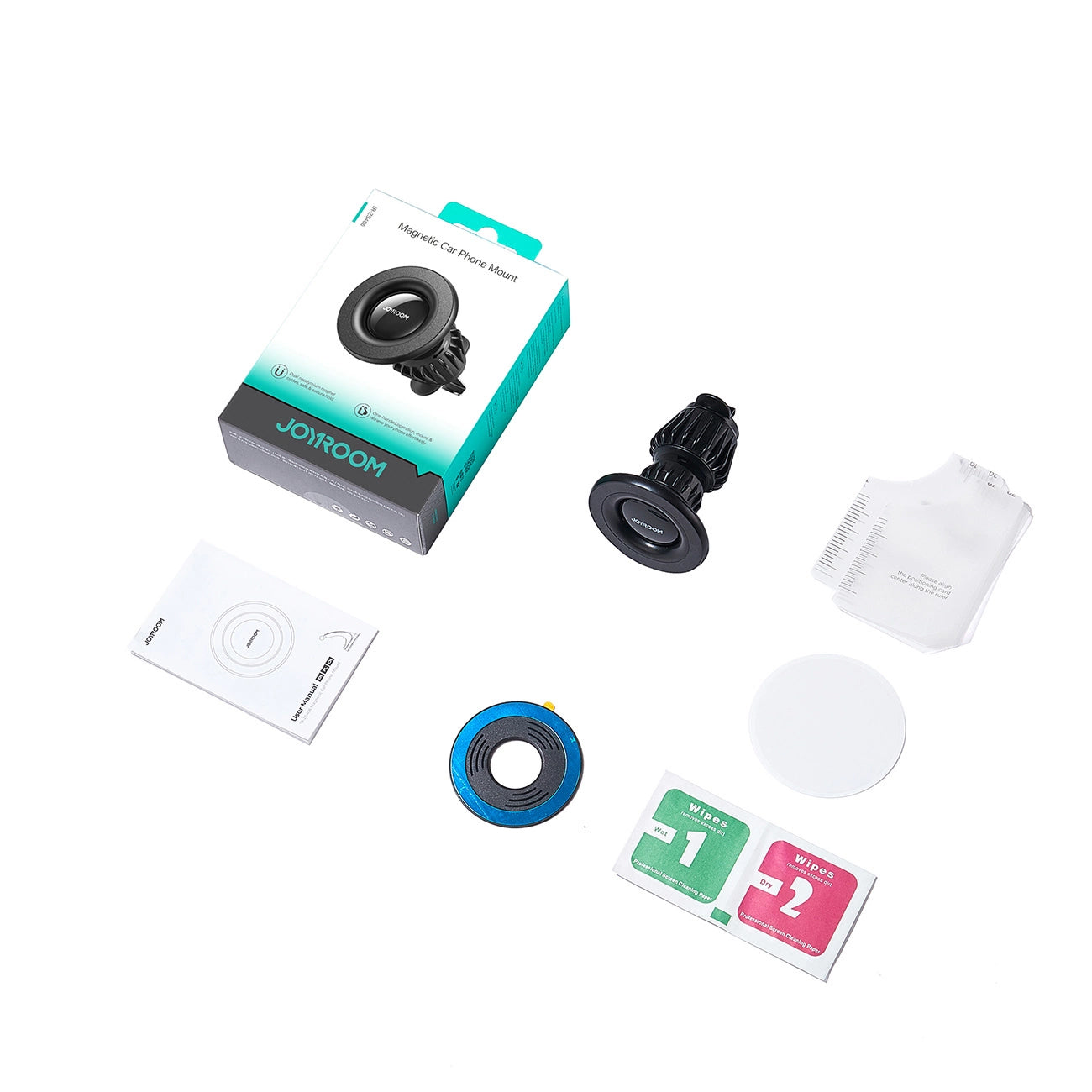 Magnetisk Bilholder Joyroom JR-ZS406 Air Vent, Universal, Svart