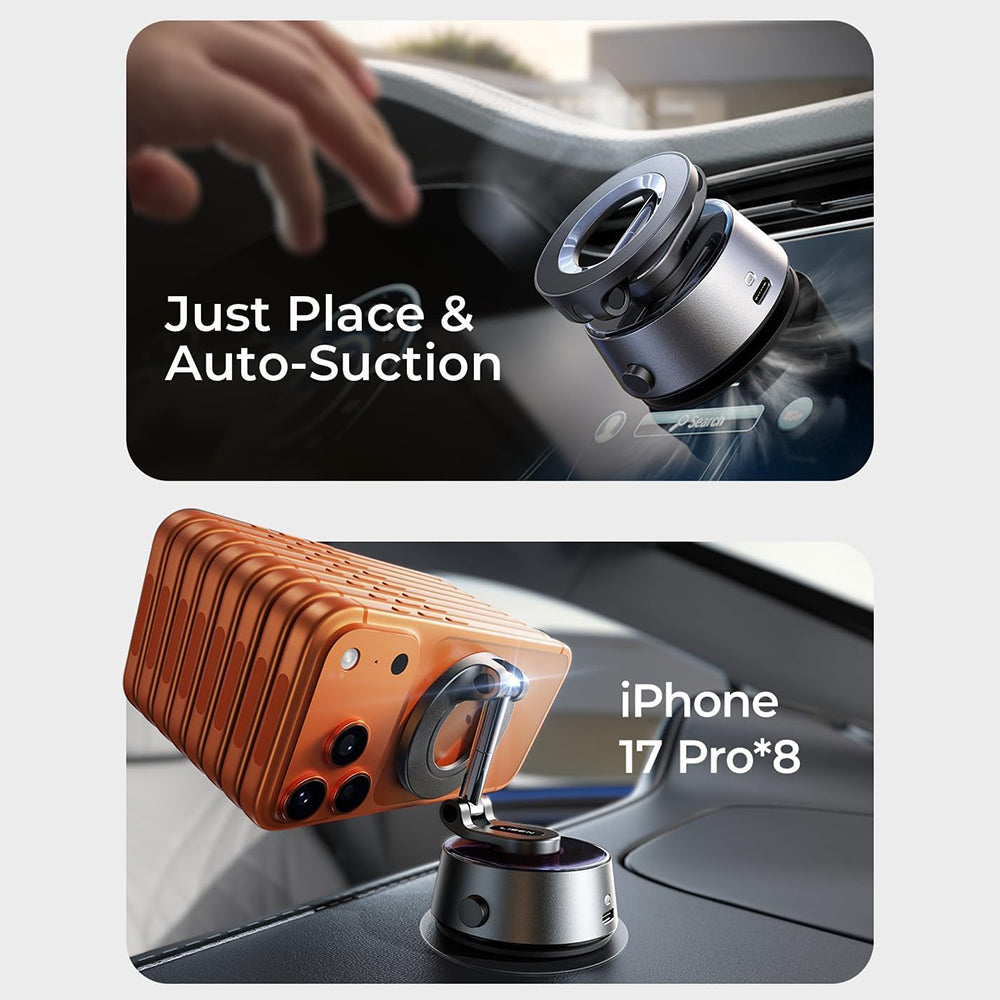 Magnetisk Bilholder Lisen A690, Universal, Grå