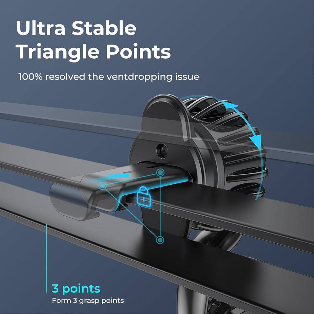 Magnetisk Bilholder Lisen, Universal, Svart YL0222060002