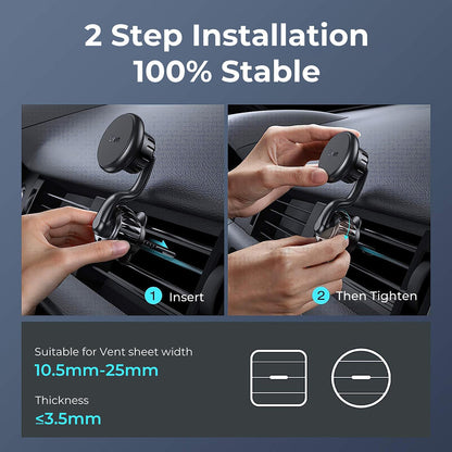 Magnetisk Bilholder Lisen, Universal, Svart YL0222060002