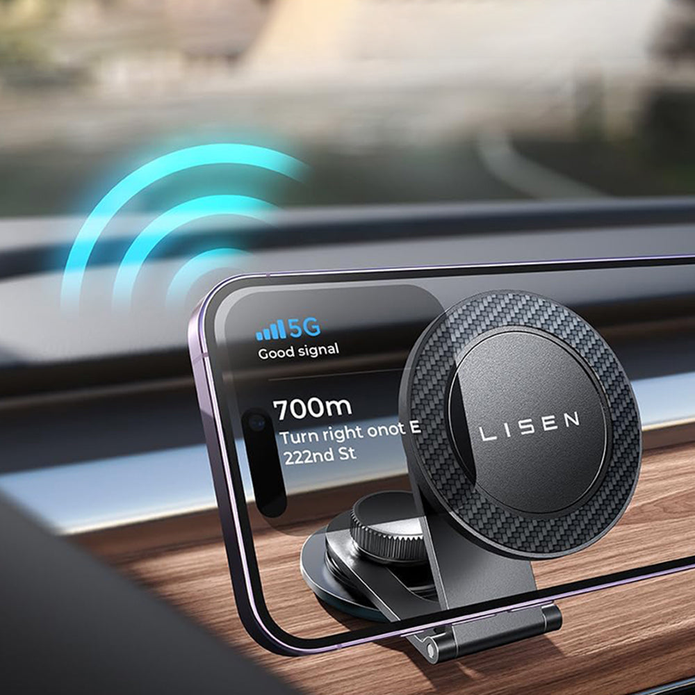 Magnetisk Bilholder Lisen, Universal, Svart YL0223050002