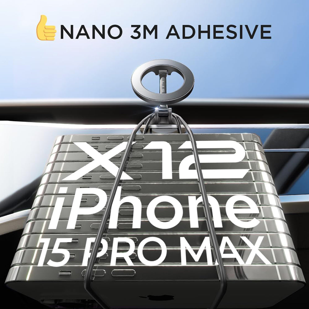 Magnetisk Bilholder Lisen, Universal, Svart YL0224010003