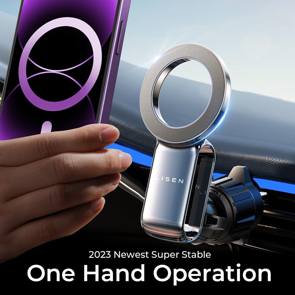 Magnetisk Bilholder Lisen, Universal, Svart YL0224050012