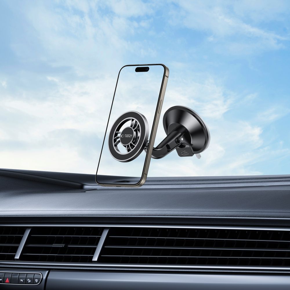Magnetisk Bilholder Tech-Protect N56 Dash, Universal, Svart