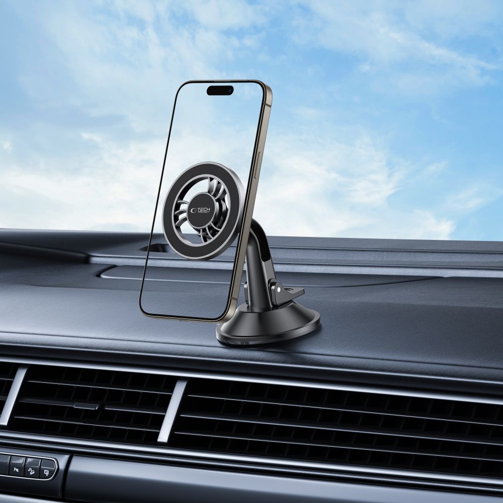 Magnetisk Bilholder Tech-Protect N56 Dash, Universal, Svart