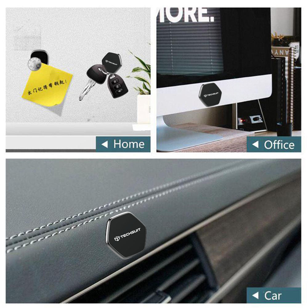 Magnetisk Bilholder Techsuit HOLD210-C, Universal, Svart