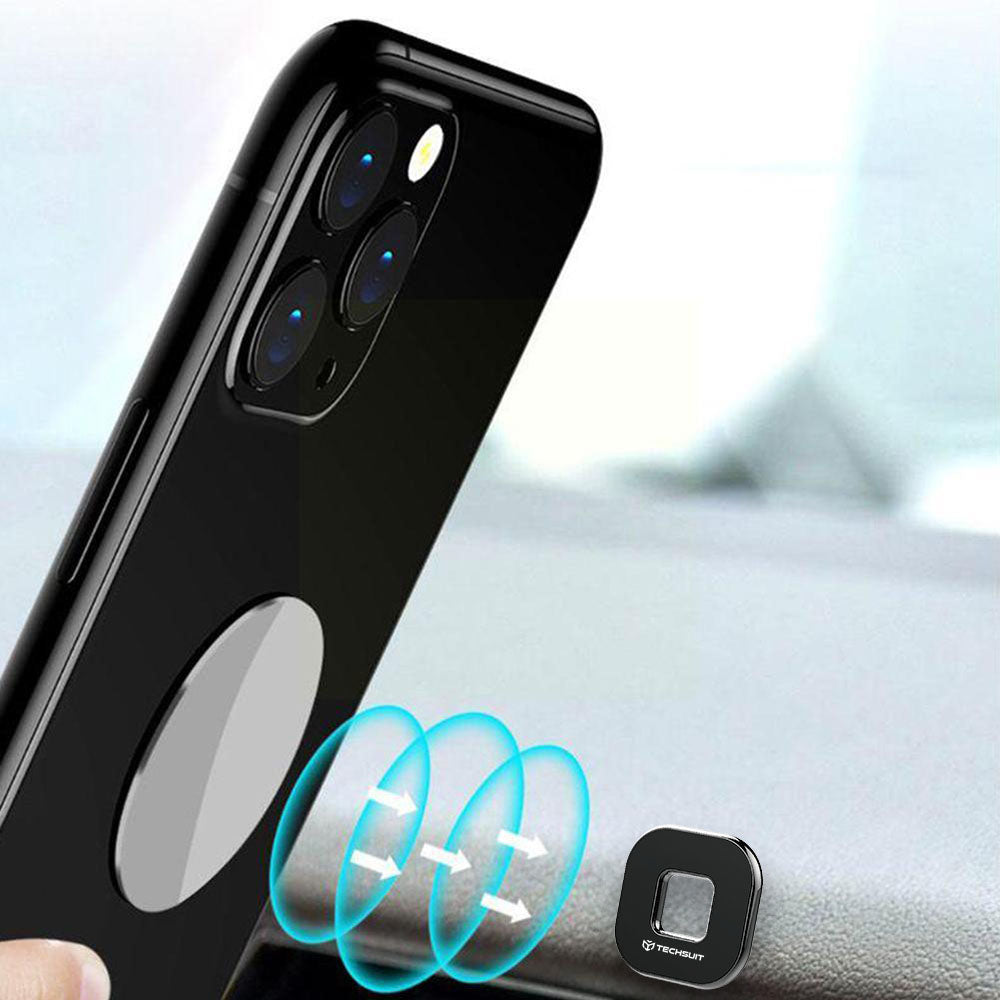 Magnetisk Bilholder Techsuit HOLD210, Universal, Svart