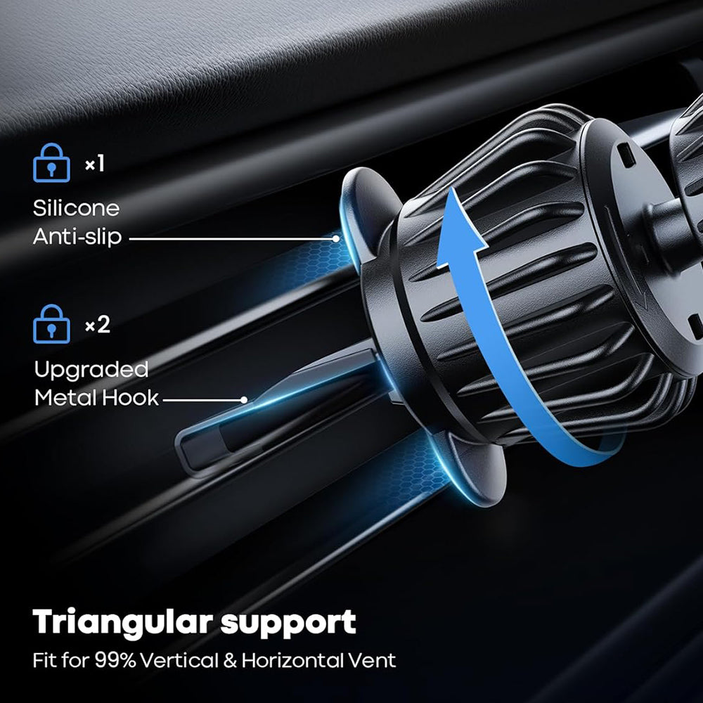 Magnetisk Bilholder Techsuit S1, Universal, Svart