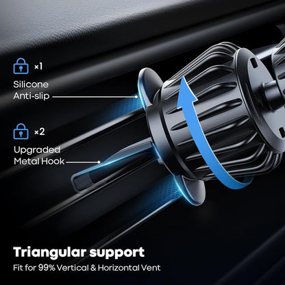 Magnetisk Bilholder Techsuit S1, Universal, Svart