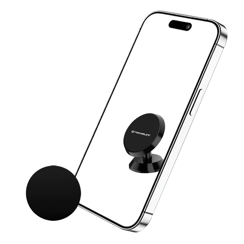 Magnetisk Bilholder Techsuit S10, Universal, Svart