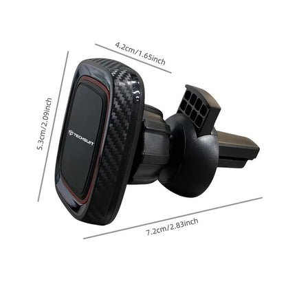 Magnetisk Bilholder Techsuit S5, Universal, Svart Rød