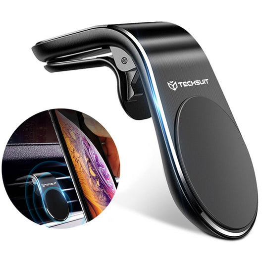 Magnetisk Bilholder Techsuit S7, Universal, Sølv