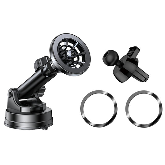 Magnetisk Bilholder Yesido C158, Universal, Svart