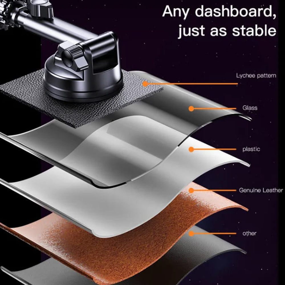 Magnetisk Bilholder Yesido C158, Universal, Svart