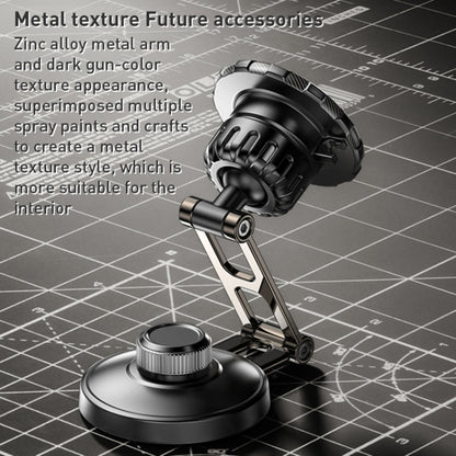 Magnetisk Bilholder Yesido C198, Universal, Grå