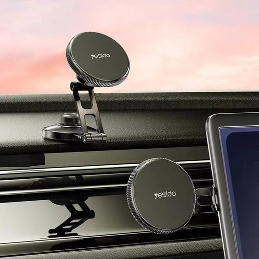 Magnetisk Bilholder Yesido C199, Universal, Grå