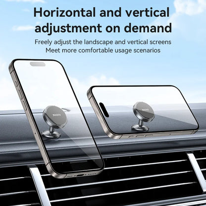 Magnetisk Bilholder Yesido C215, Universal, Svart