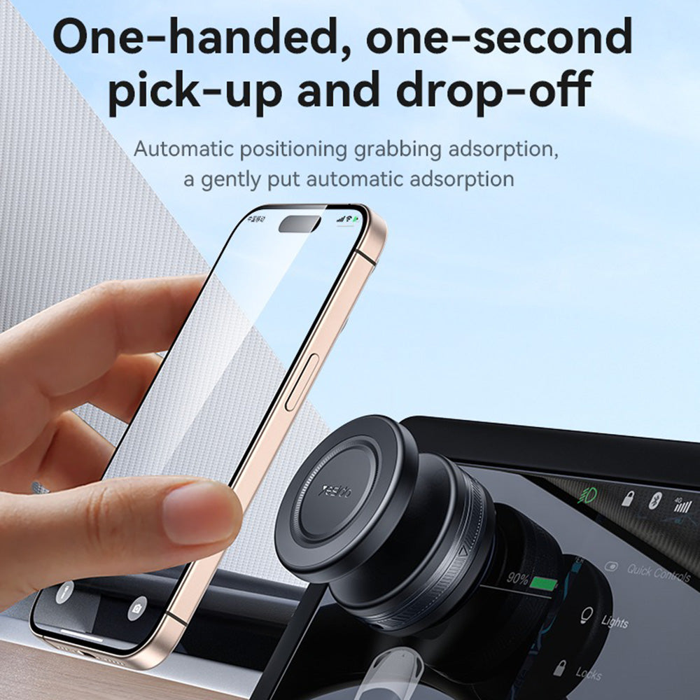 Magnetisk Bilholder Yesido C224, Universal, Svart