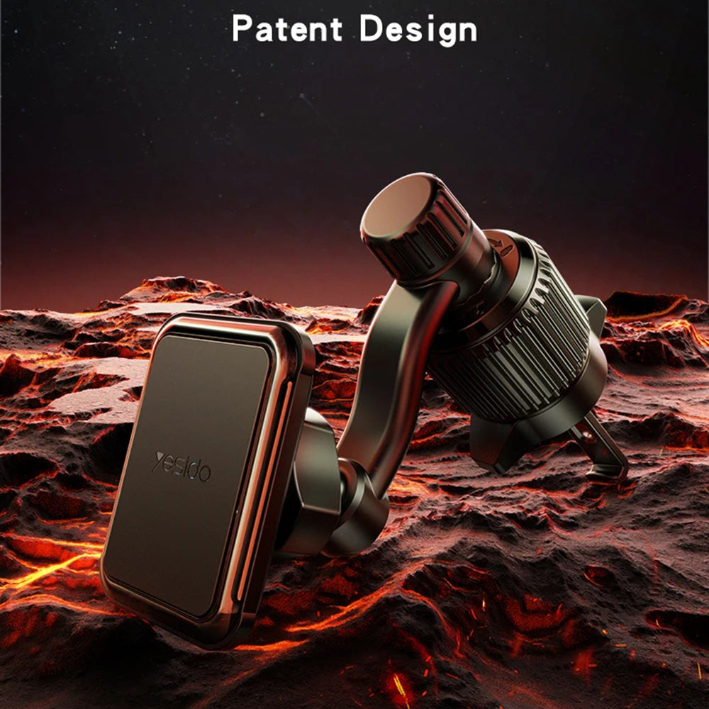 Magnetisk Bilholder Yesido C244, Universal, Svart