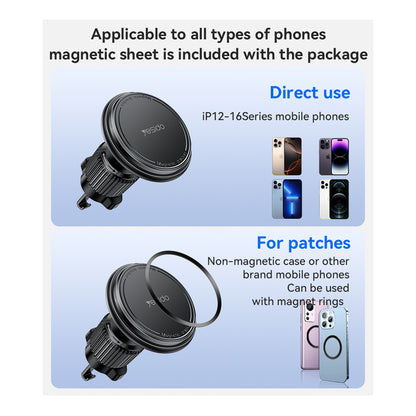 Magnetisk Bilholder Yesido C252, Universal, Svart