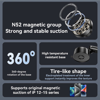 Magnetisk Bilholder Yesido C266, Universal, Svart