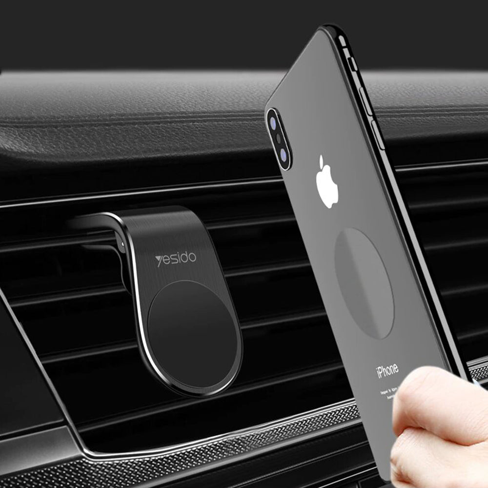 Magnetisk Bilholder Yesido C64, Universal, Svart