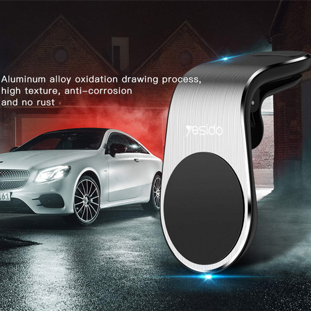 Magnetisk Bilholder Yesido C64, Universal, Svart