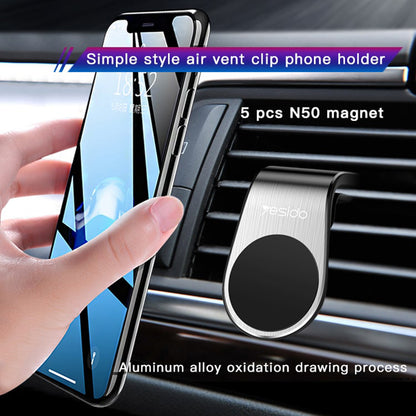 Magnetisk Bilholder Yesido C64, Universal, Svart