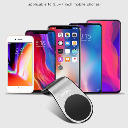 Magnetisk Bilholder Yesido C64, Universal, Svart