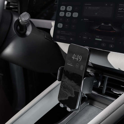 Suport Auto Proove Crystal Clamp Plus Vent, 4.7inch - 6.9inch, Svart CHCCP0000001