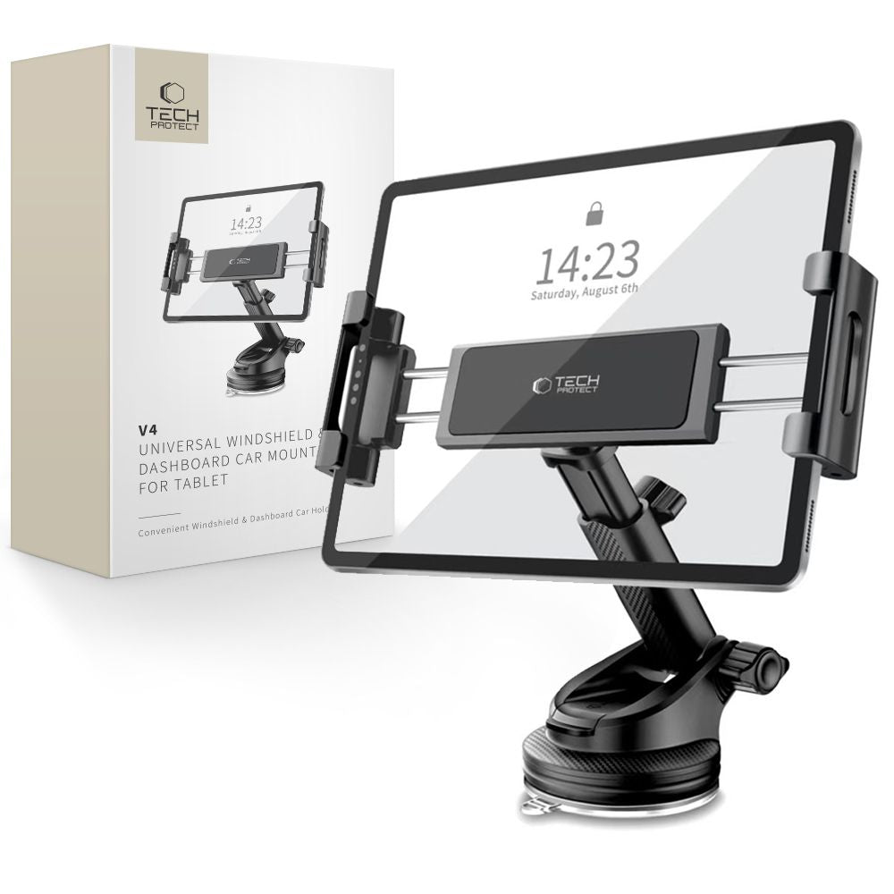 Tech-Protect V4 bilholder for nettbrett, 141mm - 280mm, Svart