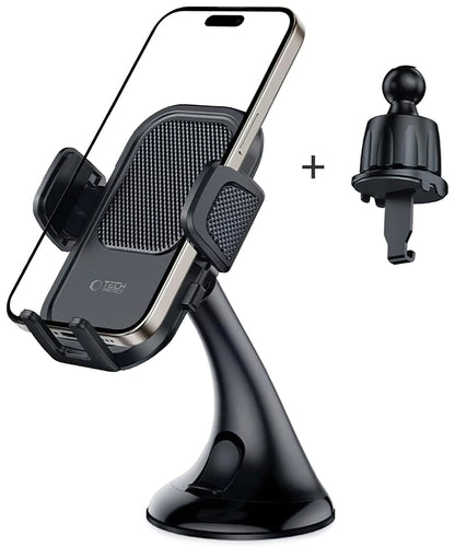 Bilholder Tech-Protect V8-3 2in1, Universal, Svart