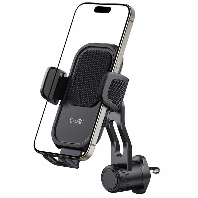 Bilholder Tech-Protect V8 Rotary Vent, Universal, Svart