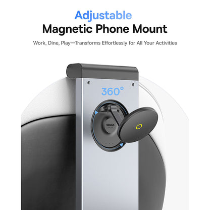 Bilholder Magnetisk Nakkestøtte Baseus MagPro II, Universal, Svart C40272901121-00