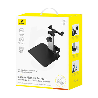 Bilholder Magnetisk Nakkestøtte Baseus MagPro II, Universal, Svart C40272901121-00