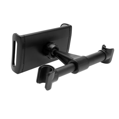 Bilholder for nakkestøtte Fixed, 7 tommer - 13 tommer, Svart