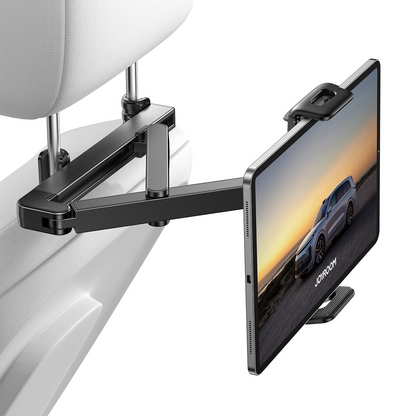 Joyroom JR-ZS433 nakkestøtteholder for bil til telefon / nettbrett, 4,7 tommer - 13 tommer, svart