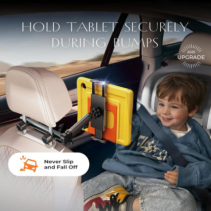 Bilhodestøtte Lisen for Telefon / Nettbrett, 4.7inch - 12.9inch, Svart YL0423090004