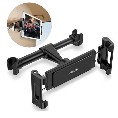 UGREEN LP160 (60108) Bilholder for Hodestøtte for Telefon / Nettbrett, 4.7inch - 12.9inch, Svart