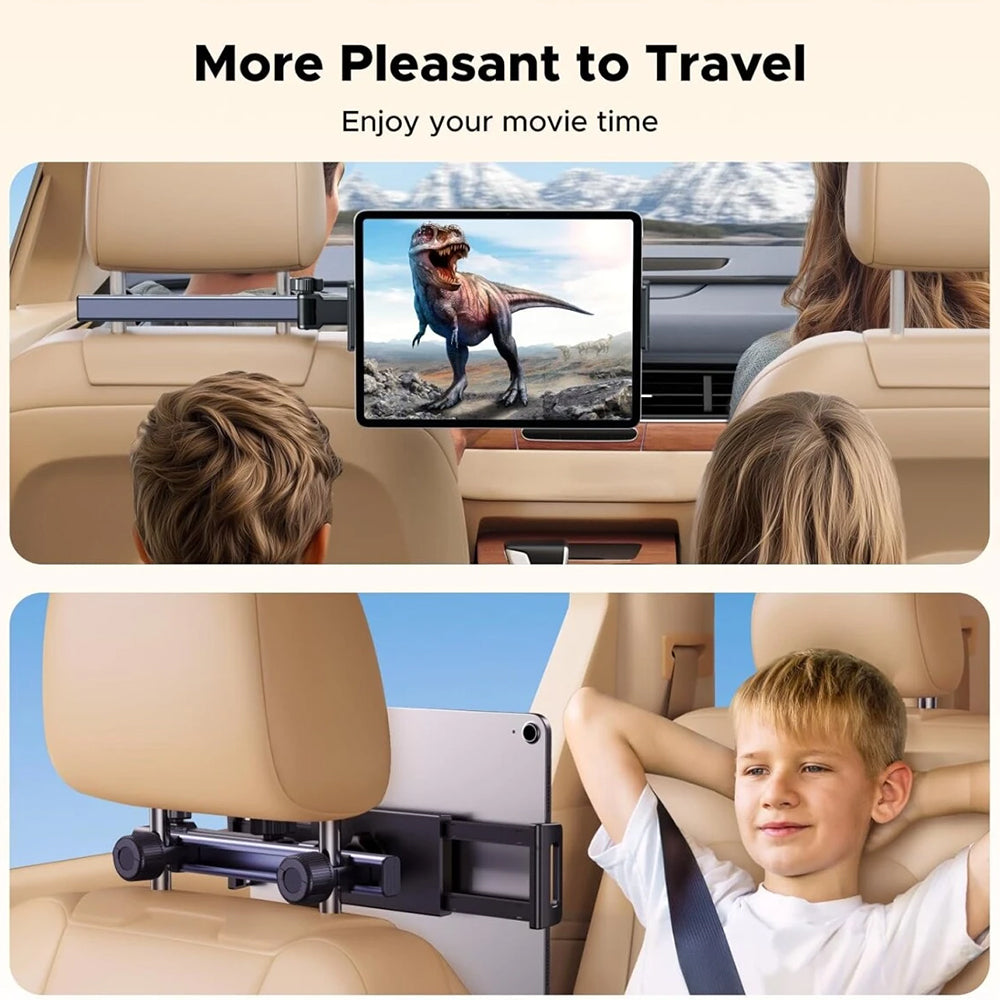 Bilholder for Nakkestøtte UGREEN LP904 (55443), 4.7 tommer - 9.8 tommer, Svart