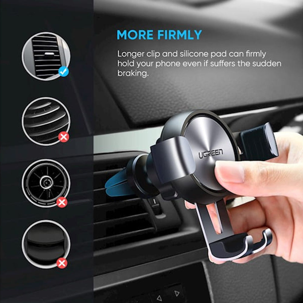 UGREEN LP130 (50564) Bilholder, Universal, Grå