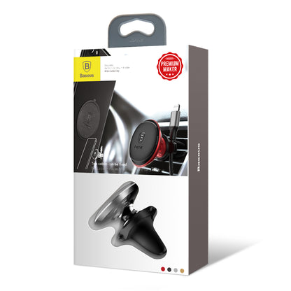 Baseus Magnetisk Bilholder for Ventilasjon, Universal, Svart SUGX-A0
