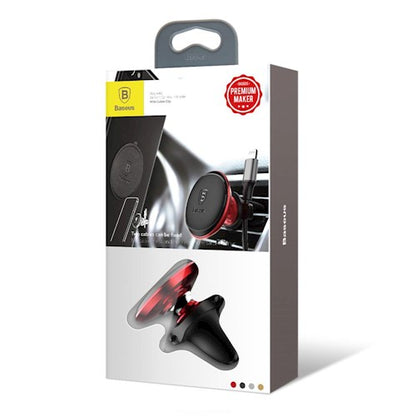 Baseus Air Vent Universal Magnetisk Bilholder, Rød SUGX-A09
