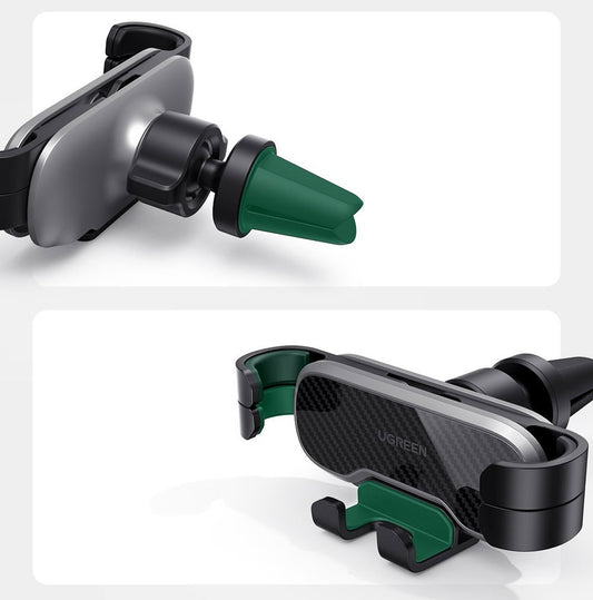 UGREEN Gravity Air Vent 2 Bilholder, Universal, Svart