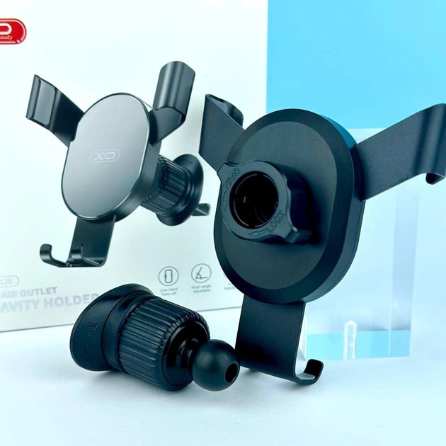 Bilholder XO Design C126 Vent, Universal, Svart