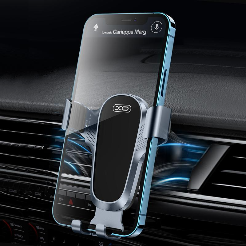 Bilholder XO Design C86, 4.5 tommer - 7 tommer, Svart