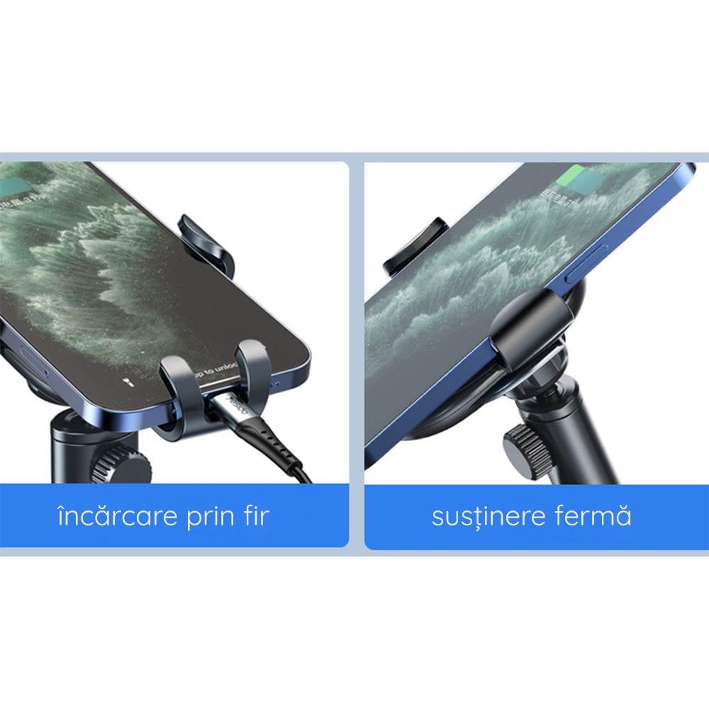 Bilholder Yesido C120, 4 tommer - 6,5 tommer, Svart