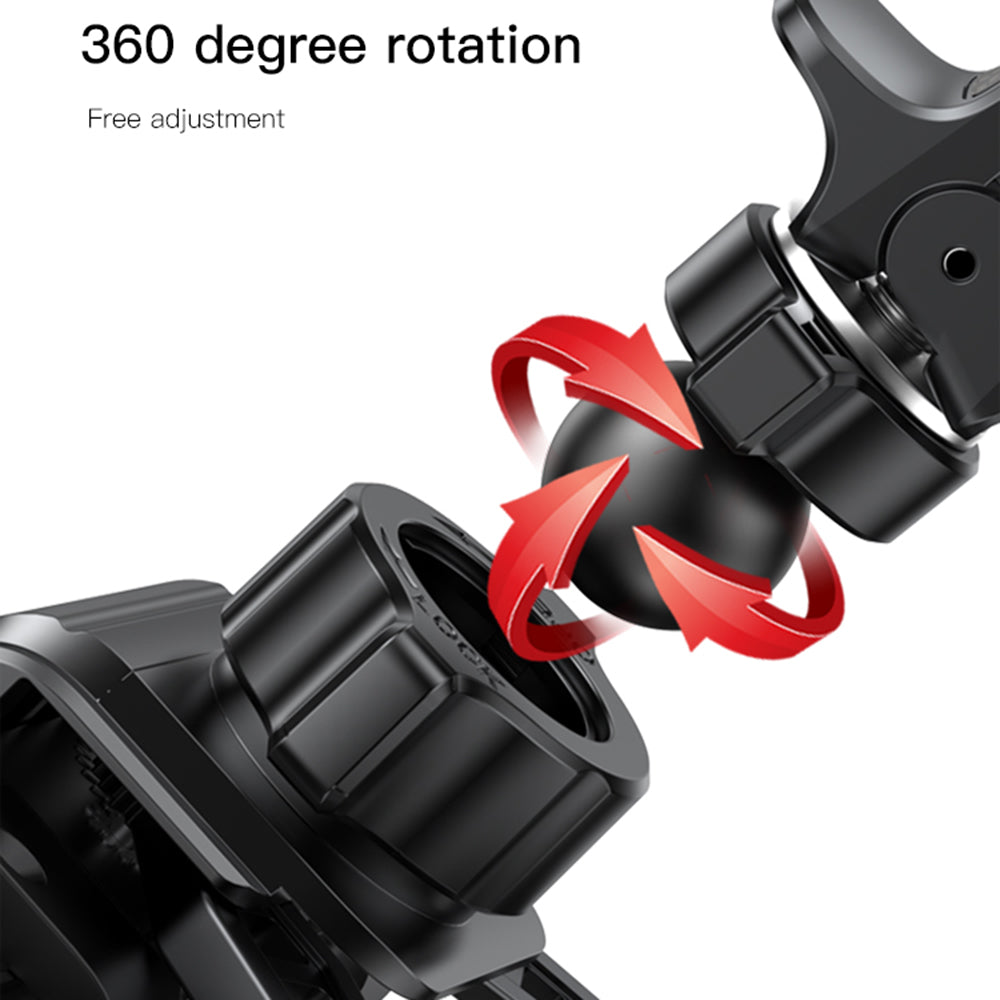 Bilholder Yesido C166, 4.7 tommer - 7 tommer, Svart